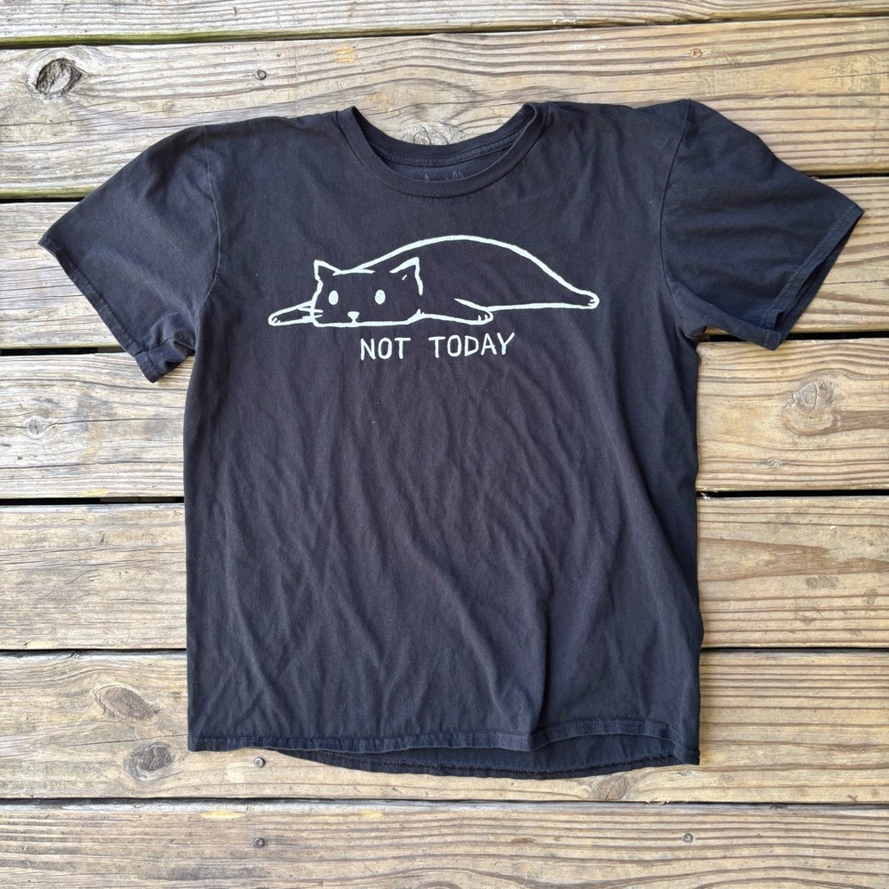 “Not Today” Cat T-Shirt